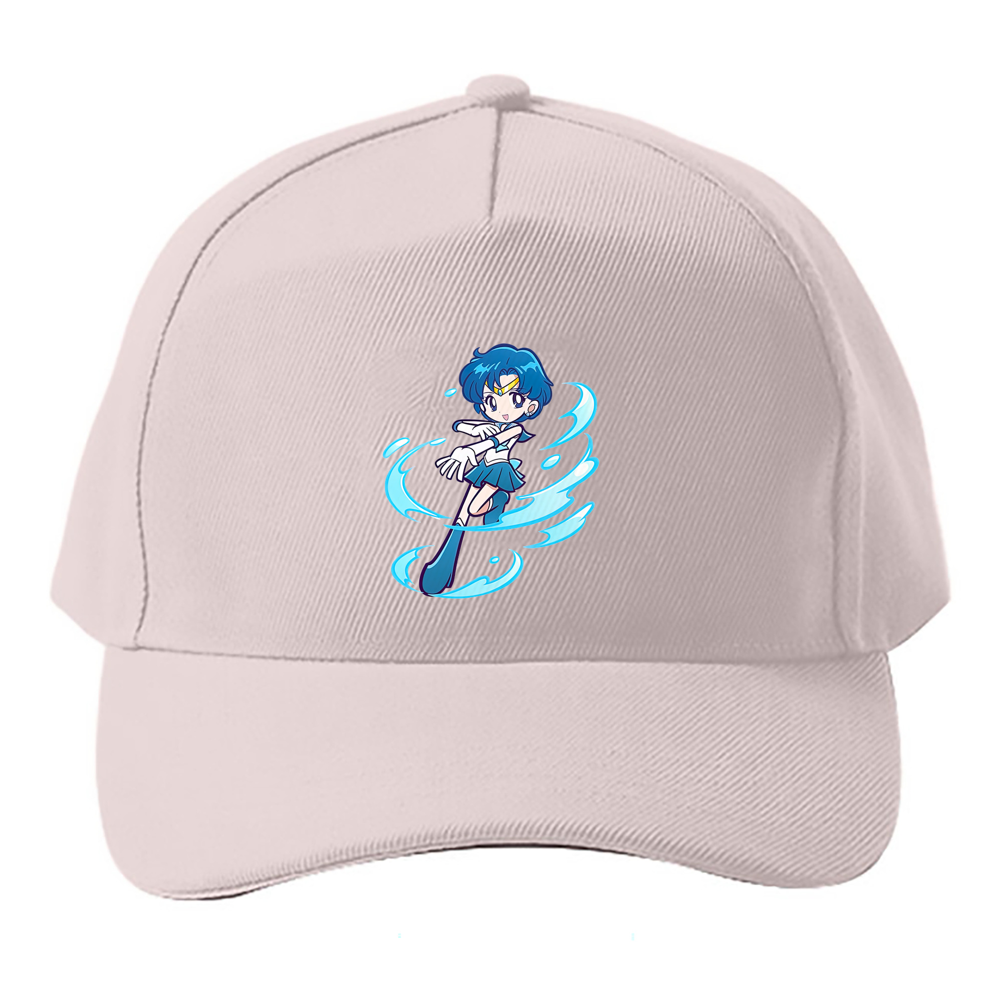 （画像用） 美少女戦士セーラームーン 水野 亜美 みずの あみ Sailor Moon Mizuno Ami ベースボールキャップ 綿100％ 男女兼用 帽子 スポーツ